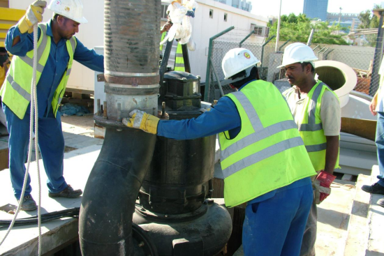 Submersible Pump Installation & Use Site In South Africa